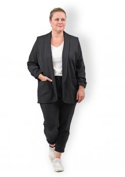 Fadenkäfer Papierschnittmuster Blazer mit Schalkragen Damen